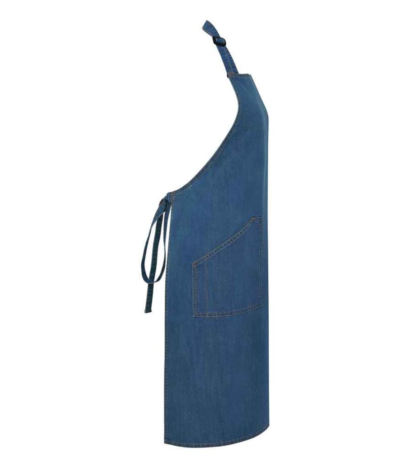 Brand Lab Denim Adjustable Bib Pocket Apron - Image 7