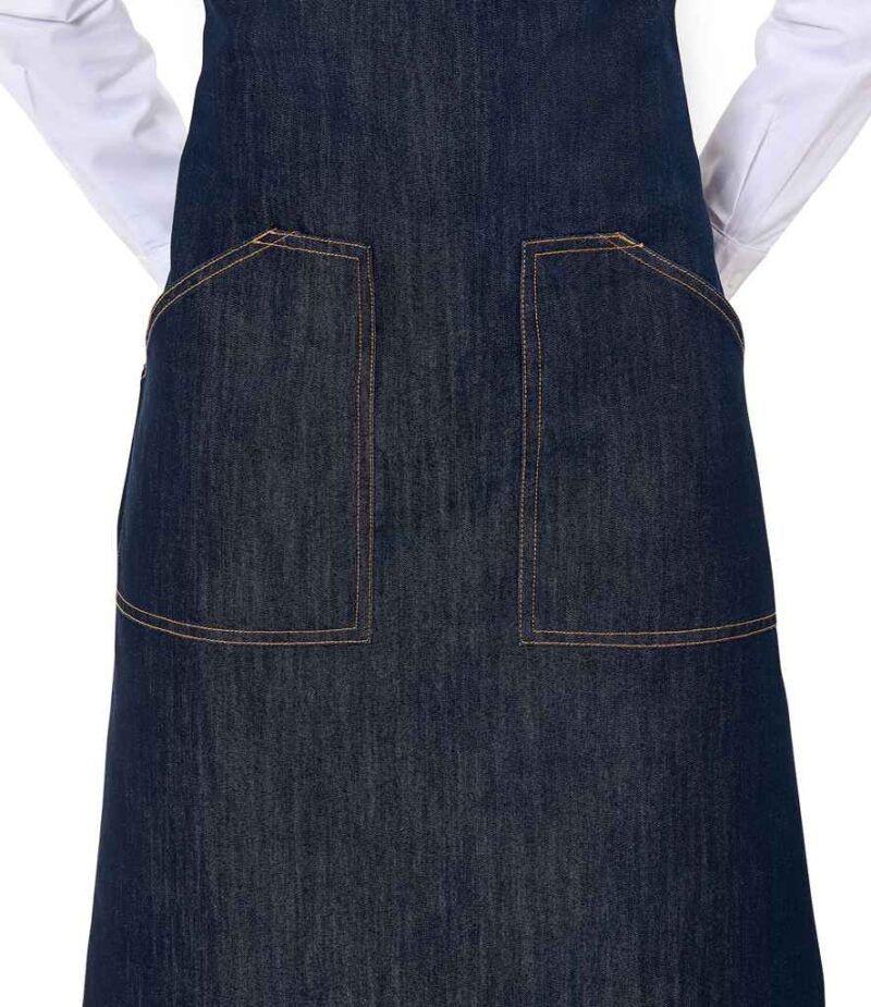 Brand Lab Denim Adjustable Bib Pocket Apron - Image 10