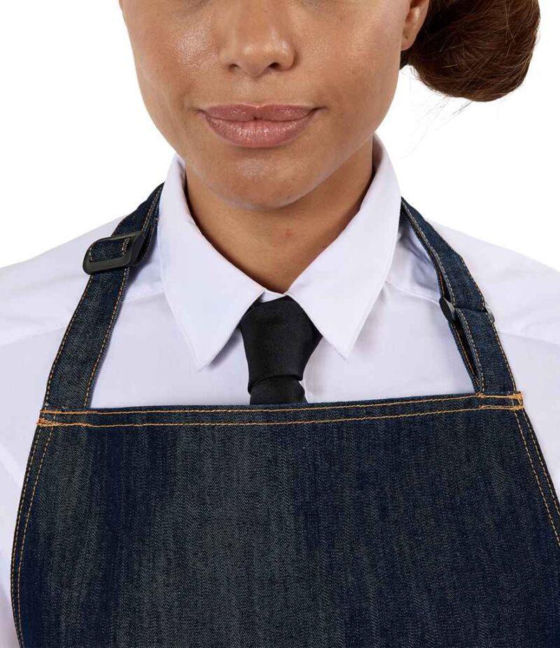 Brand Lab Denim Adjustable Bib Pocket Apron - Image 8