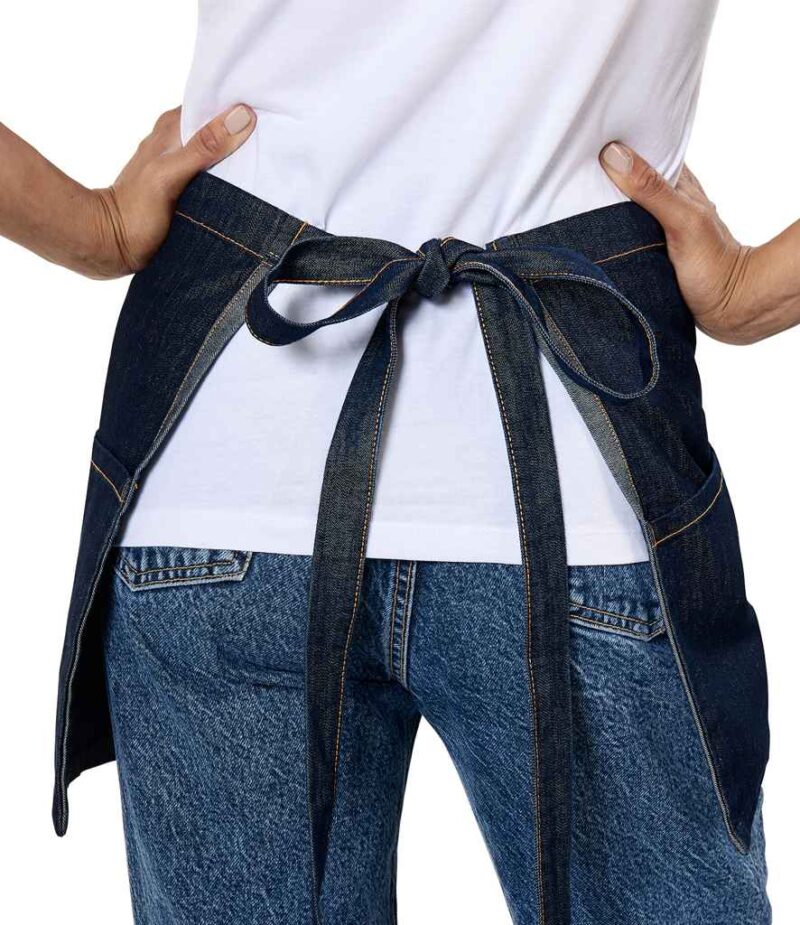 Brand Lab Denim Waist Pocket Apron - Image 8