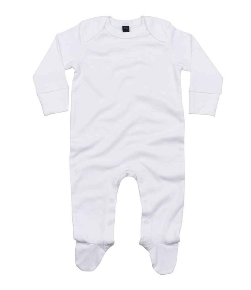 BabyBugz Baby Sleepsuit with Scratch Mitts - Image 2