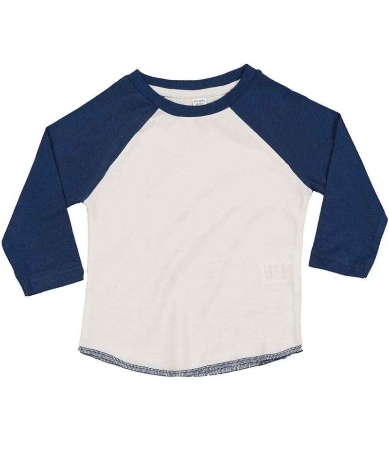 BabyBugz Baby Long Sleeve Baseball T-Shirt - Image 2