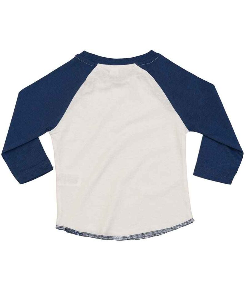 BabyBugz Baby Long Sleeve Baseball T-Shirt - Image 3