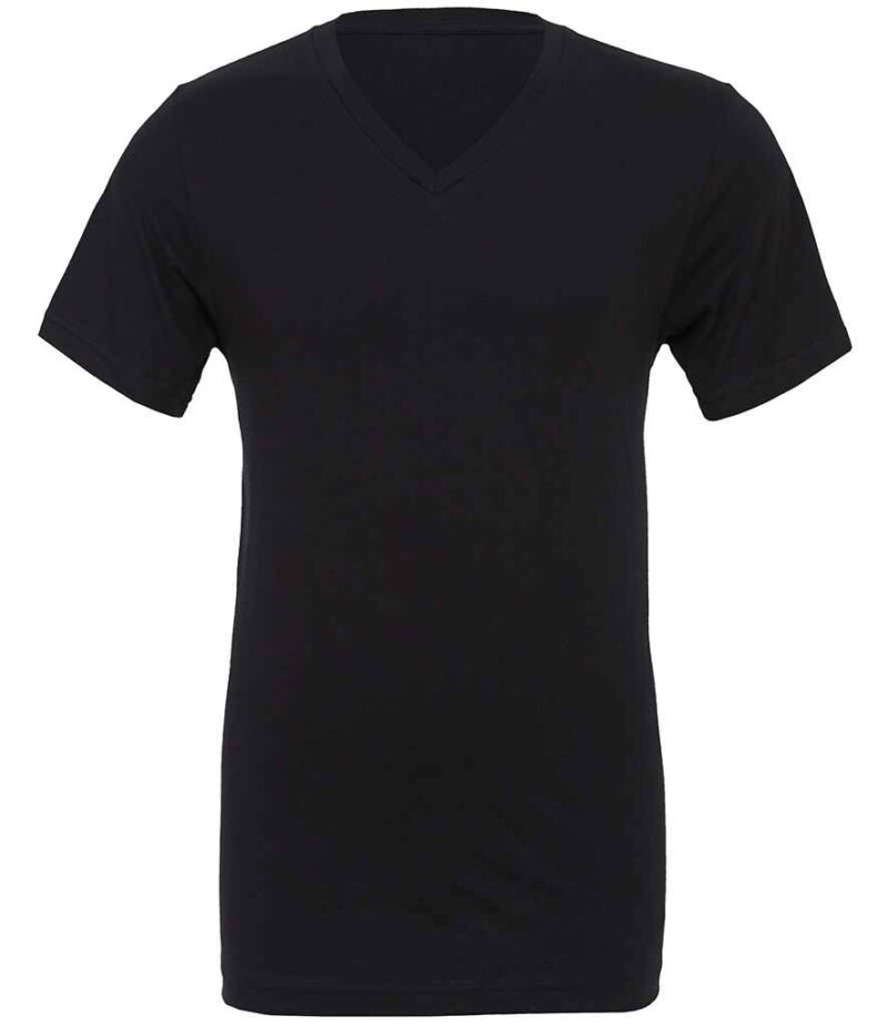 Canvas Unisex Jersey V Neck T-Shirt - Image 2