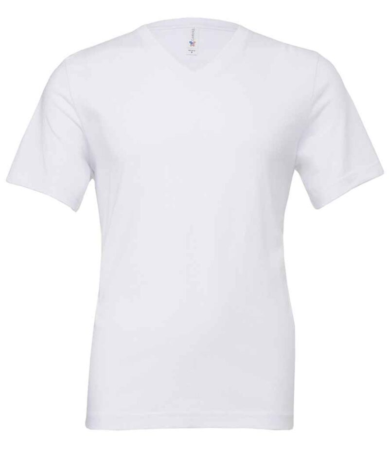 Canvas Unisex Jersey V Neck T-Shirt - Image 5