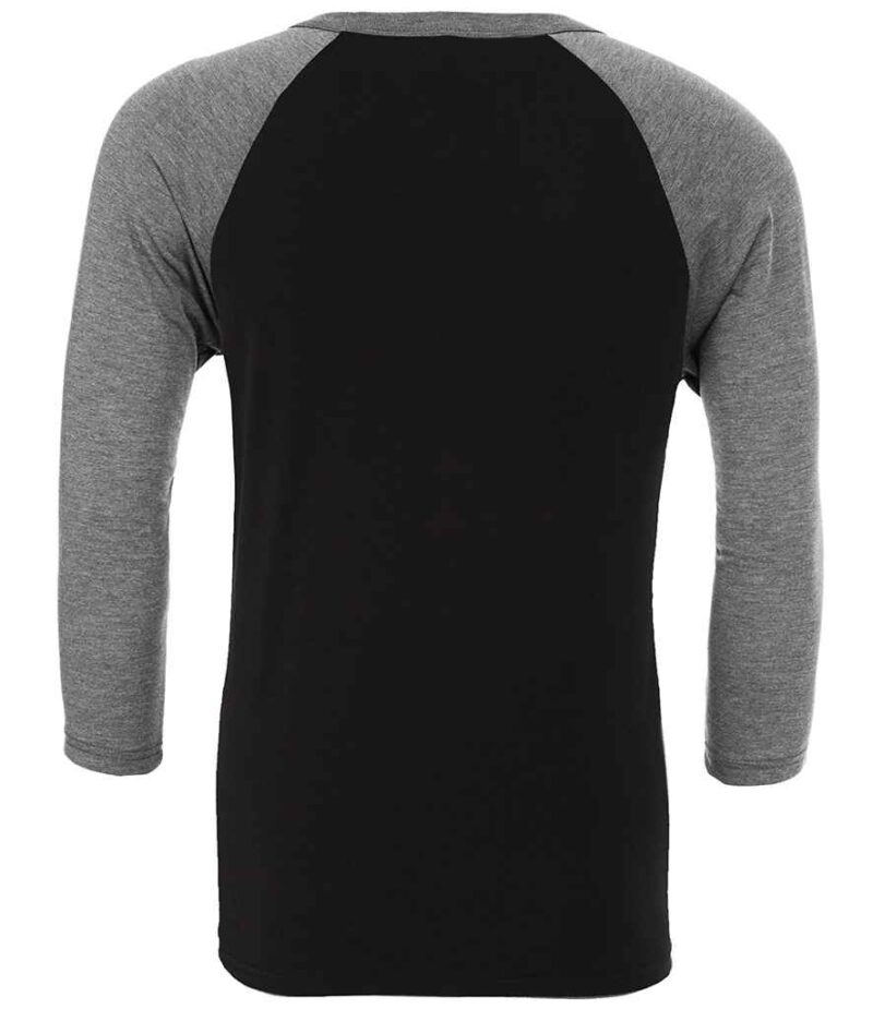 Canvas Unisex 3/4 Sleeve Baseball T-Shirt - Image 2