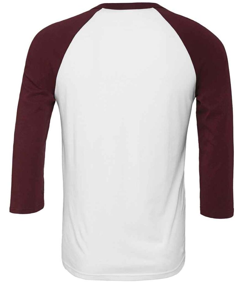 Canvas Unisex 3/4 Sleeve Baseball T-Shirt - Image 33