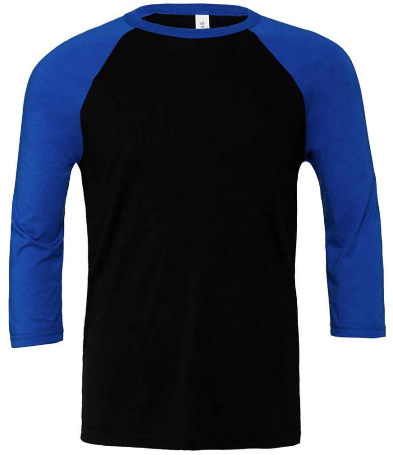 Canvas Unisex 3/4 Sleeve Baseball T-Shirt - Image 4