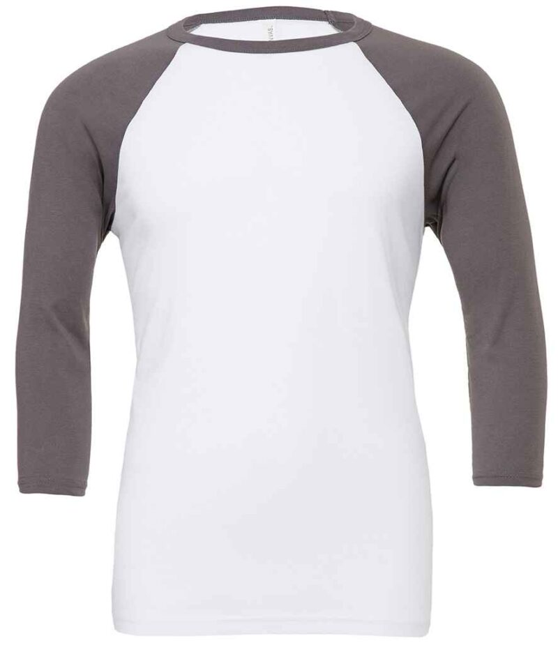 Canvas Unisex 3/4 Sleeve Baseball T-Shirt - Image 13