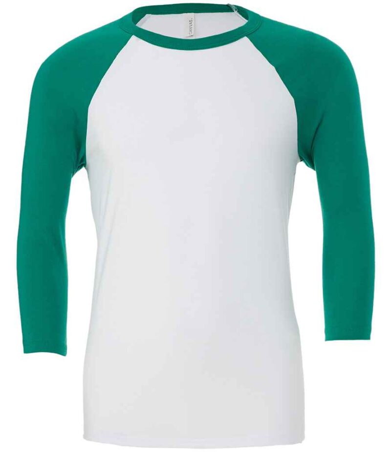 Canvas Unisex 3/4 Sleeve Baseball T-Shirt - Image 29