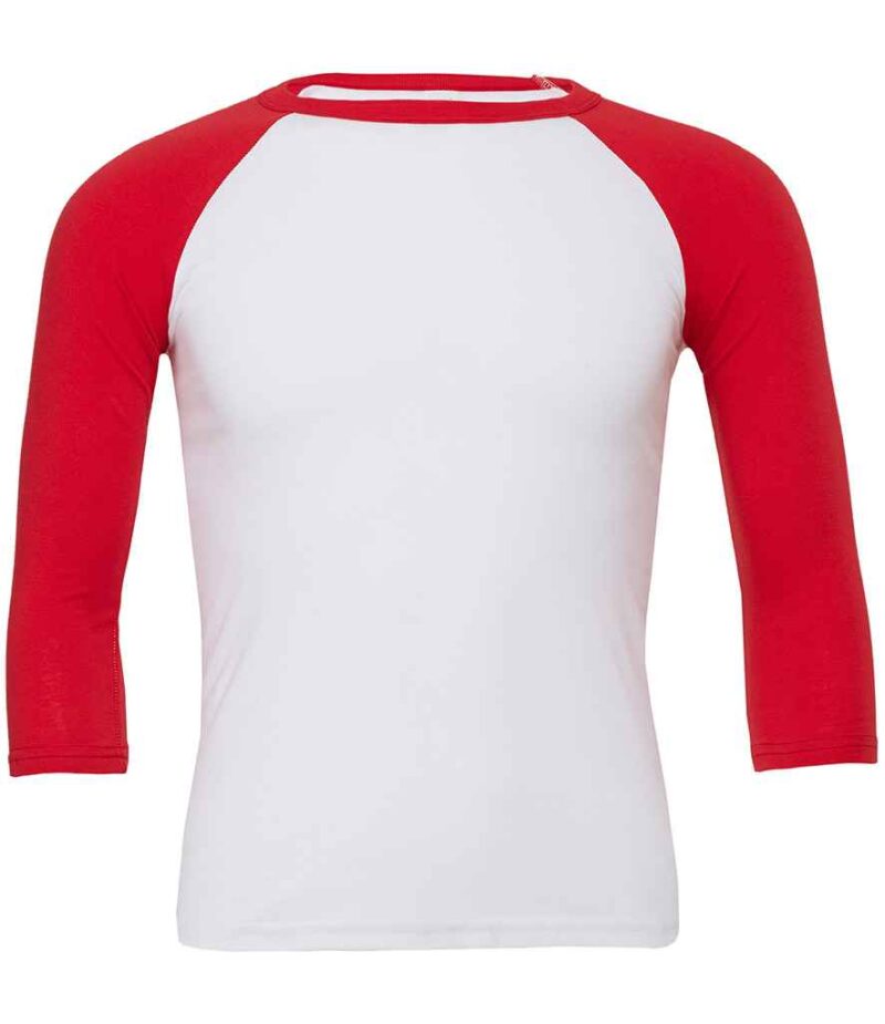 Canvas Unisex 3/4 Sleeve Baseball T-Shirt - Image 39