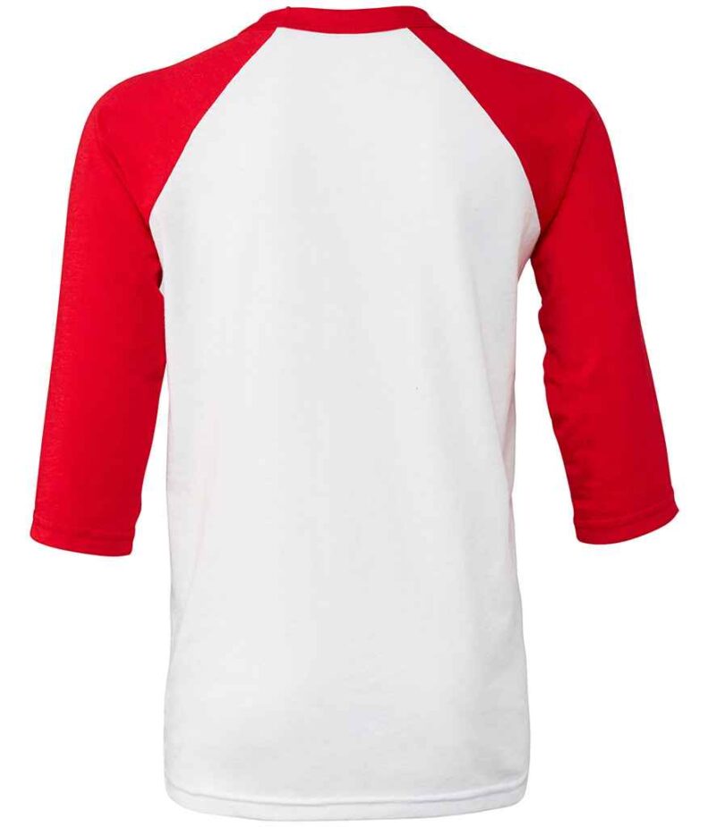 Canvas Youths 3/4 Sleeve Baseball T-Shirt - Image 23