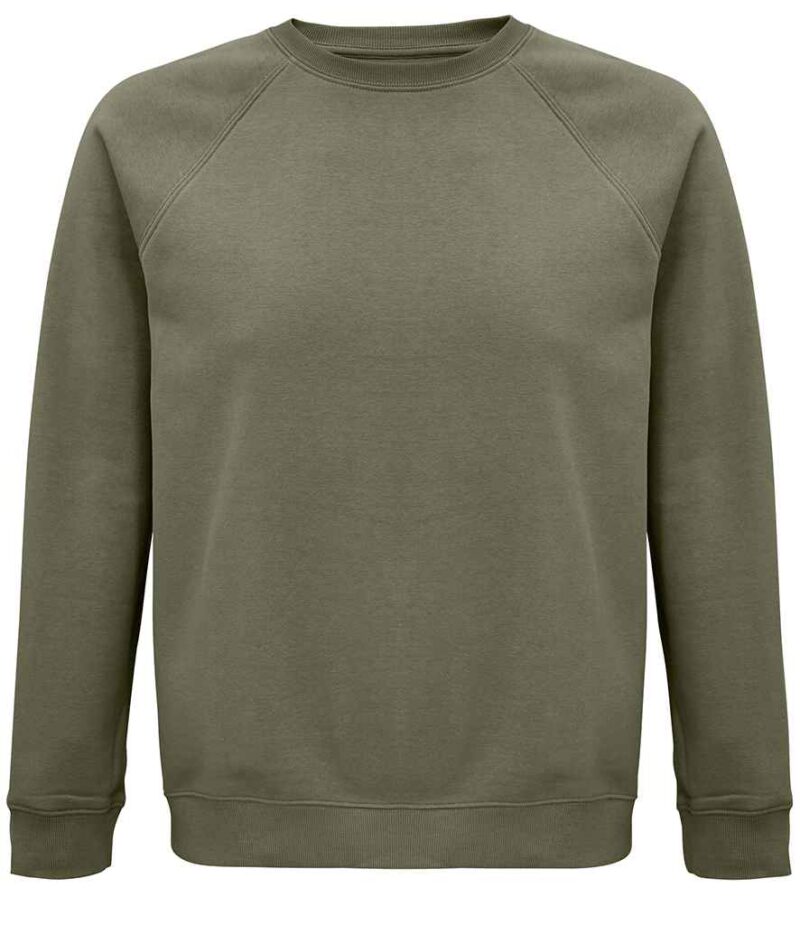 SOL'S Unisex Space Organic Raglan Sweatshirt - Image 16