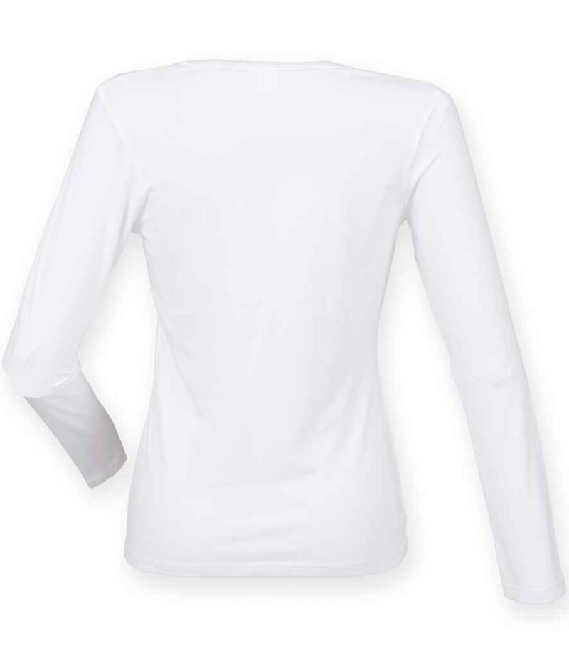 SF Ladies Feel Good Long Sleeve Stretch T-Shirt - Image 6