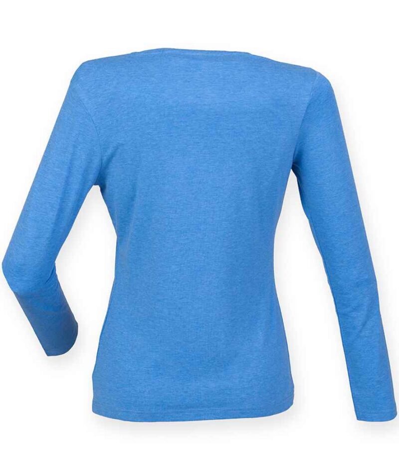 SF Ladies Feel Good Long Sleeve Stretch T-Shirt - Image 9