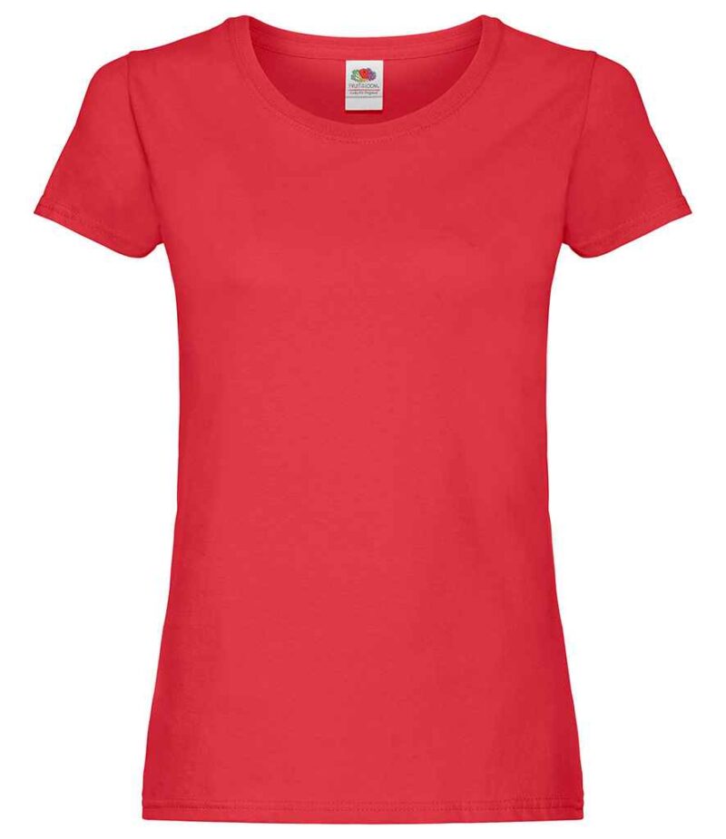 Fruit of the Loom Lady Fit Original T-Shirt - Image 46