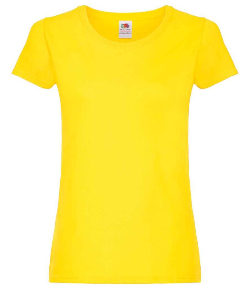 Fruit of the Loom Lady Fit Original T-Shirt - Image 62