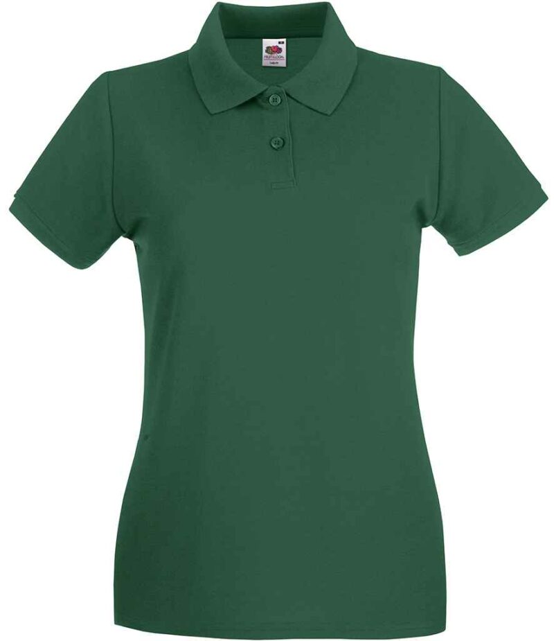 Fruit of the Loom Lady-Fit Premium Cotton Piqué Polo Shirt - Image 19