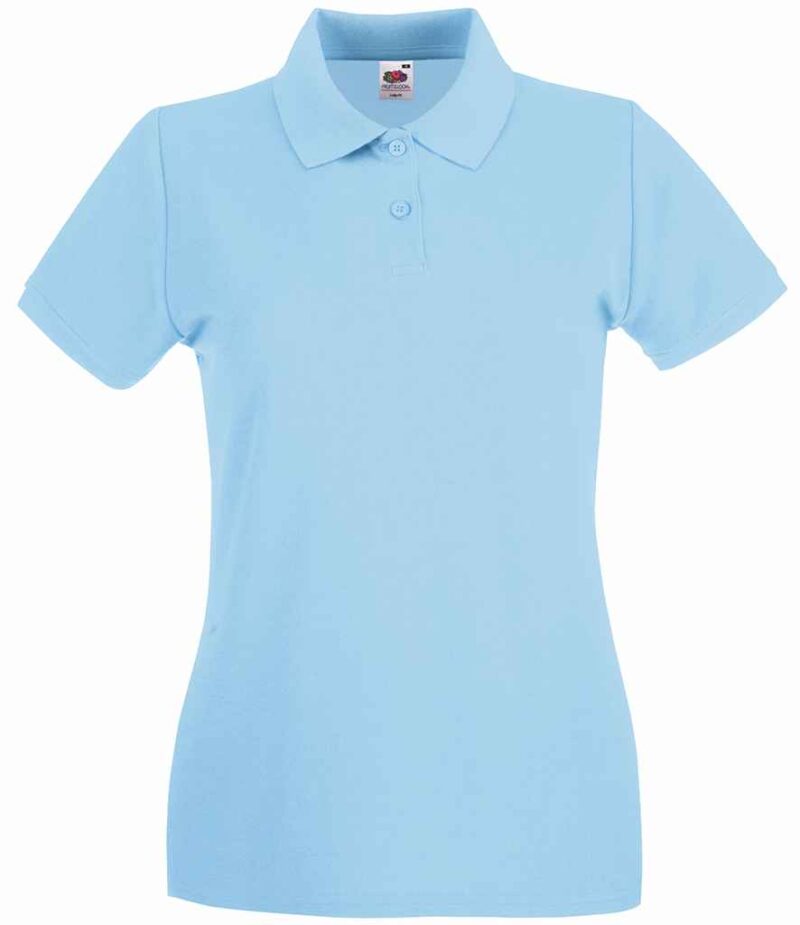 Fruit of the Loom Lady-Fit Premium Cotton Piqué Polo Shirt - Image 6