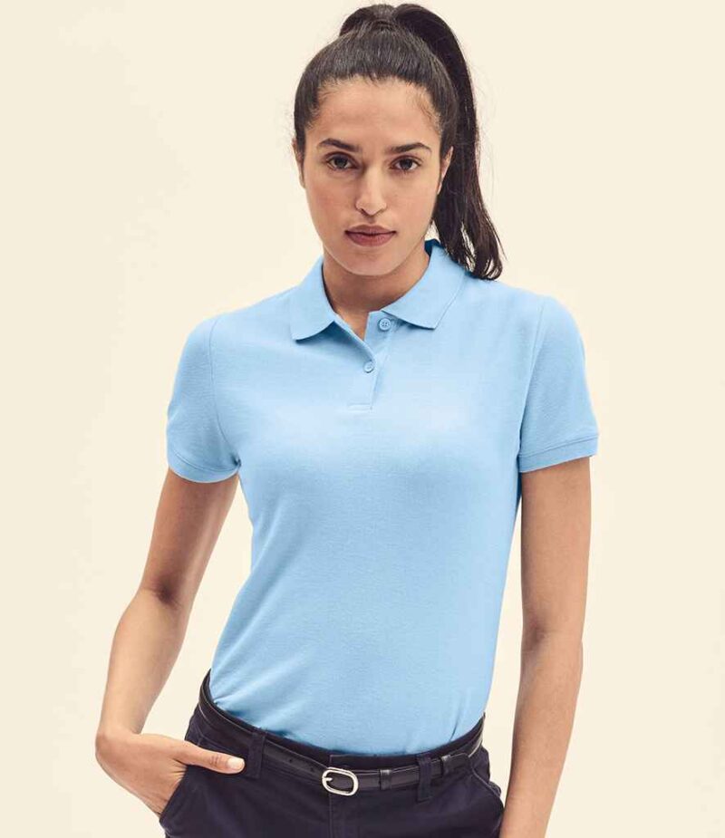 Fruit of the Loom Lady-Fit Premium Cotton Piqué Polo Shirt - Image 5