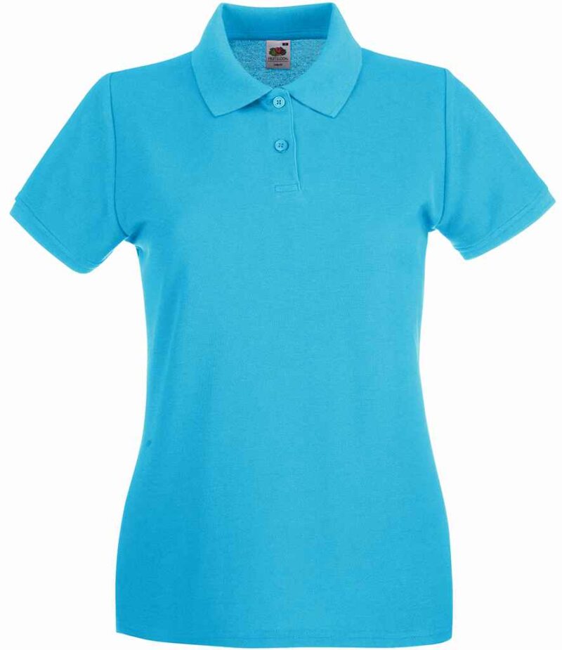 Fruit of the Loom Lady-Fit Premium Cotton Piqué Polo Shirt - Image 8