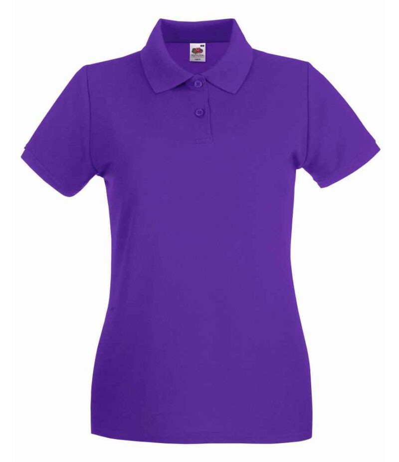 Fruit of the Loom Lady-Fit Premium Cotton Piqué Polo Shirt - Image 16