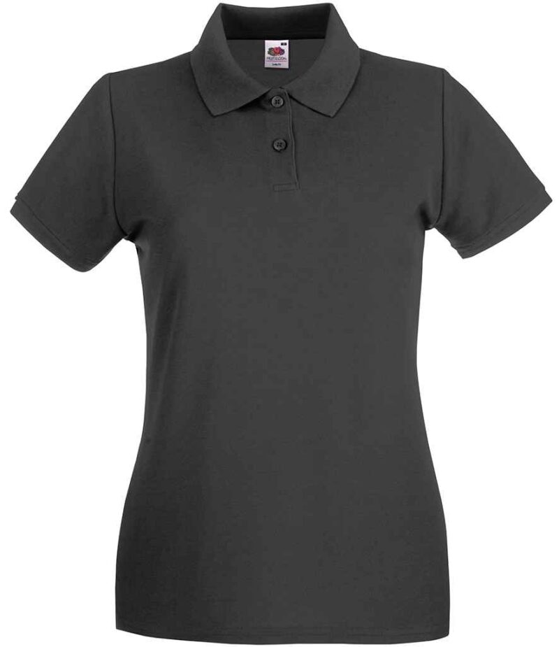 Fruit of the Loom Lady-Fit Premium Cotton Piqué Polo Shirt - Image 28