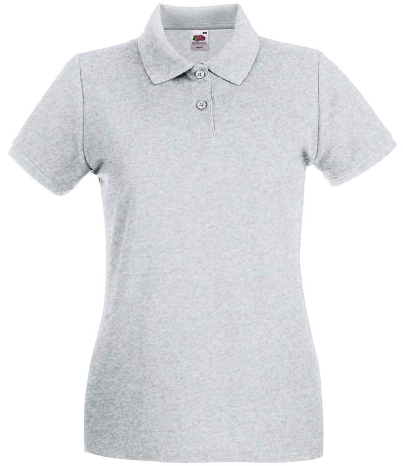 Fruit of the Loom Lady-Fit Premium Cotton Piqué Polo Shirt - Image 30