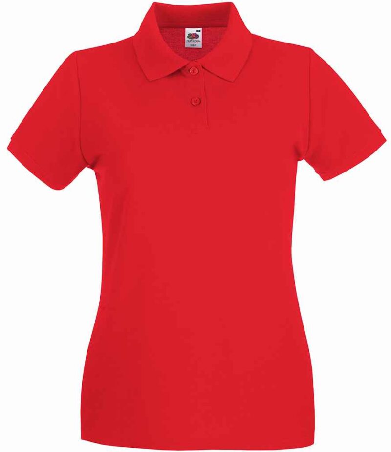 Fruit of the Loom Lady-Fit Premium Cotton Piqué Polo Shirt - Image 32