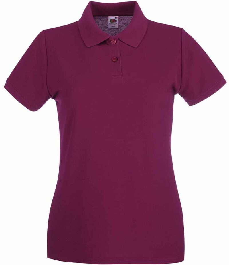 Fruit of the Loom Lady-Fit Premium Cotton Piqué Polo Shirt - Image 34