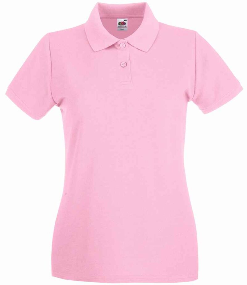 Fruit of the Loom Lady-Fit Premium Cotton Piqué Polo Shirt - Image 36