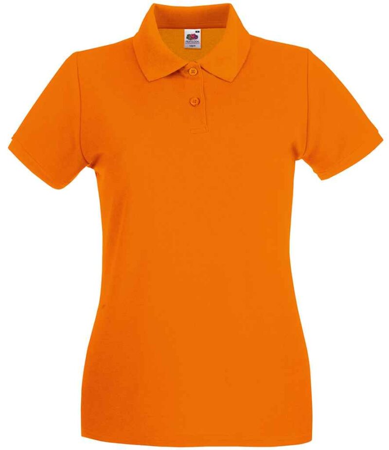 Fruit of the Loom Lady-Fit Premium Cotton Piqué Polo Shirt - Image 40