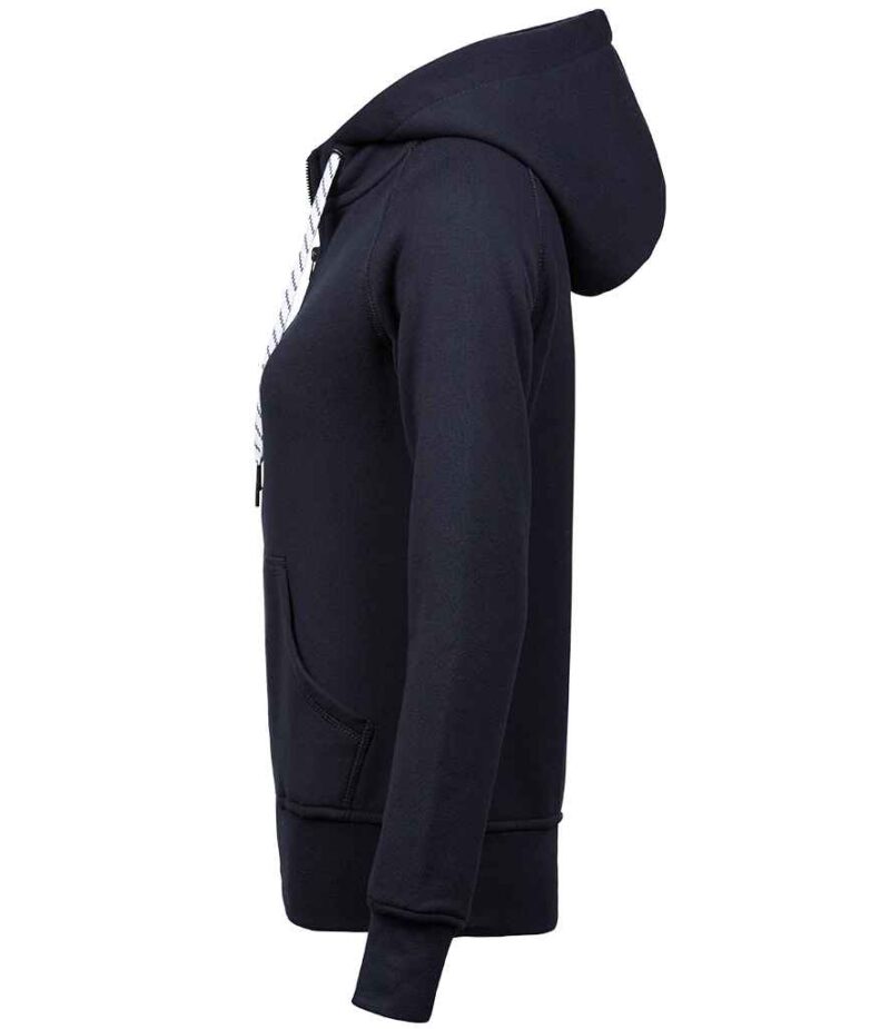 Tee Jays Ladies Fashion Zip Hooded Sweatshirt - Image 6