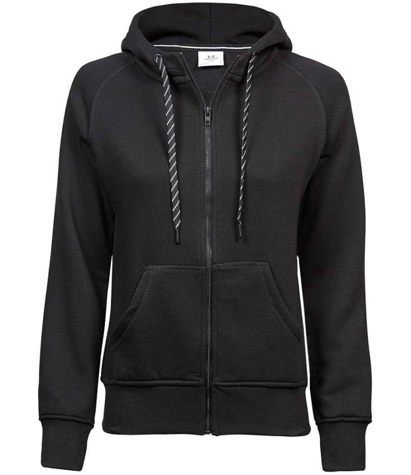 Tee Jays Ladies Fashion Zip Hooded Sweatshirt