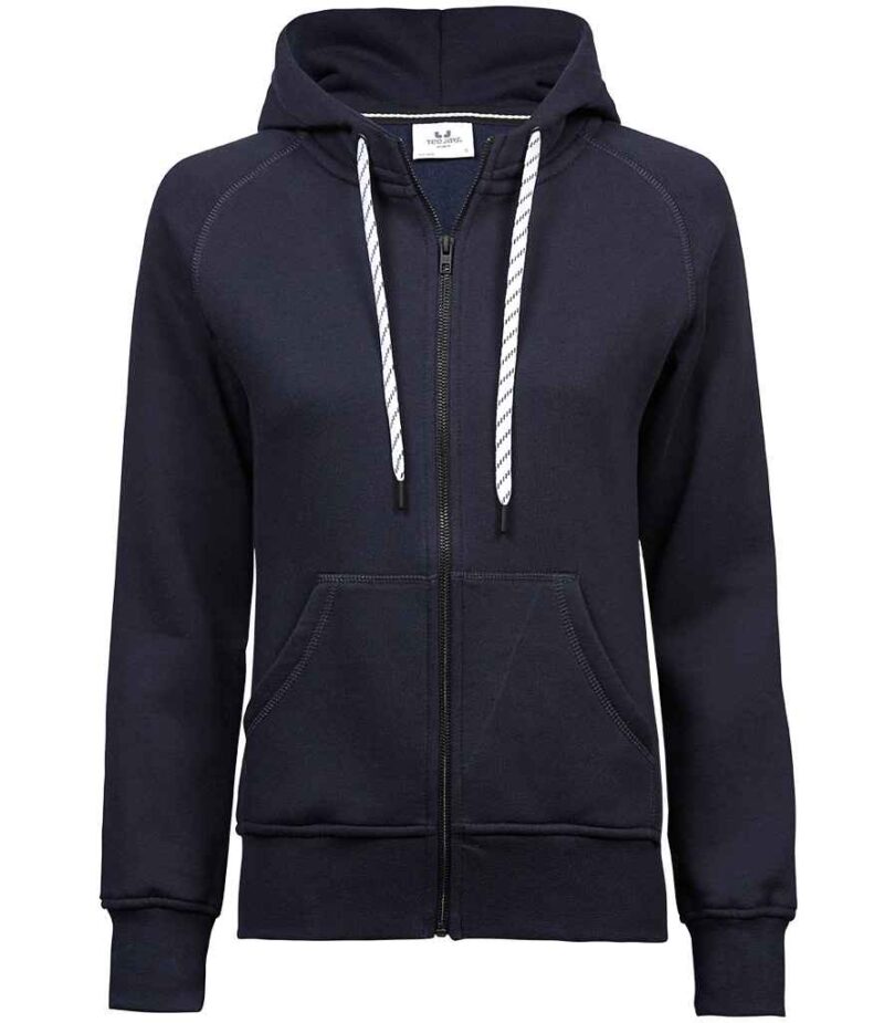 Tee Jays Ladies Fashion Zip Hooded Sweatshirt - Image 4