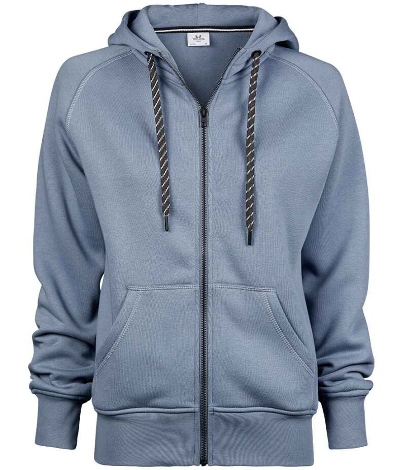 Tee Jays Ladies Fashion Zip Hooded Sweatshirt - Image 7