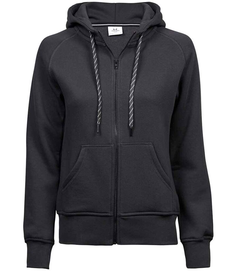 Tee Jays Ladies Fashion Zip Hooded Sweatshirt - Image 10