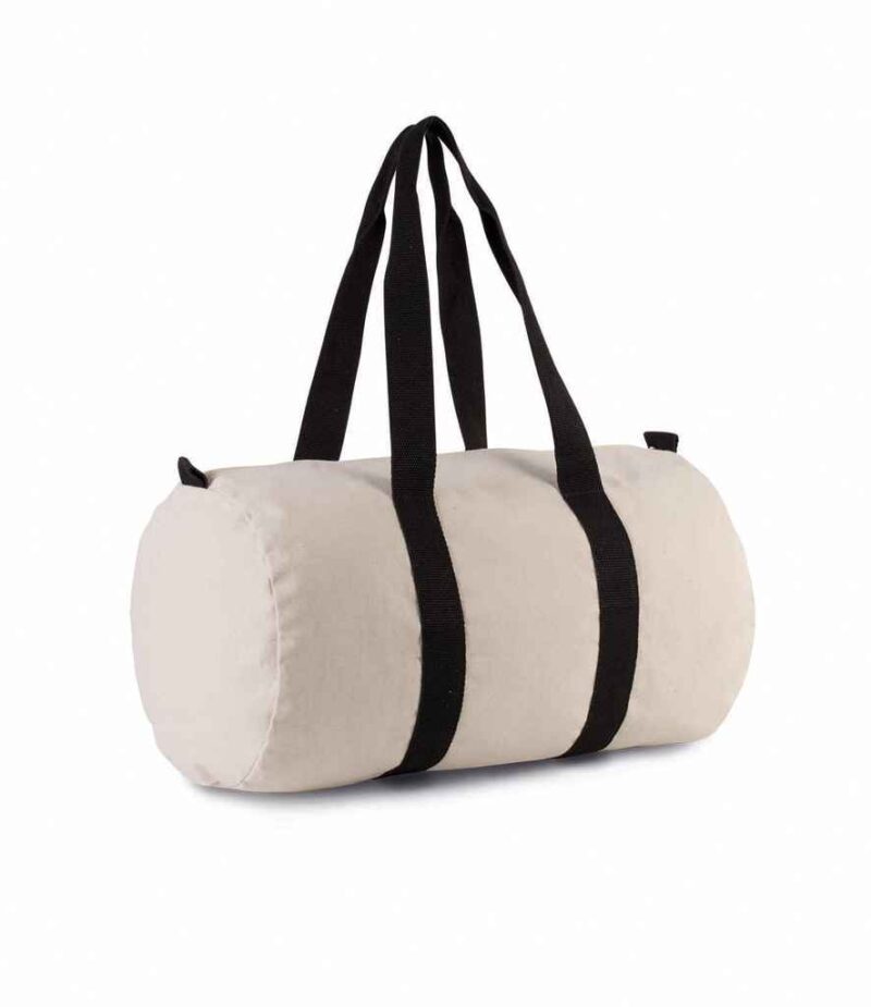 Kimood Cotton Canvas Barrel Bag - Image 2