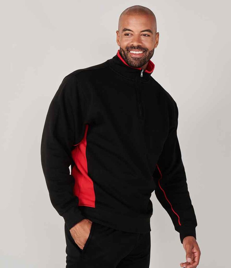 Finden and Hales Zip Neck Sweatshirt - Image 2