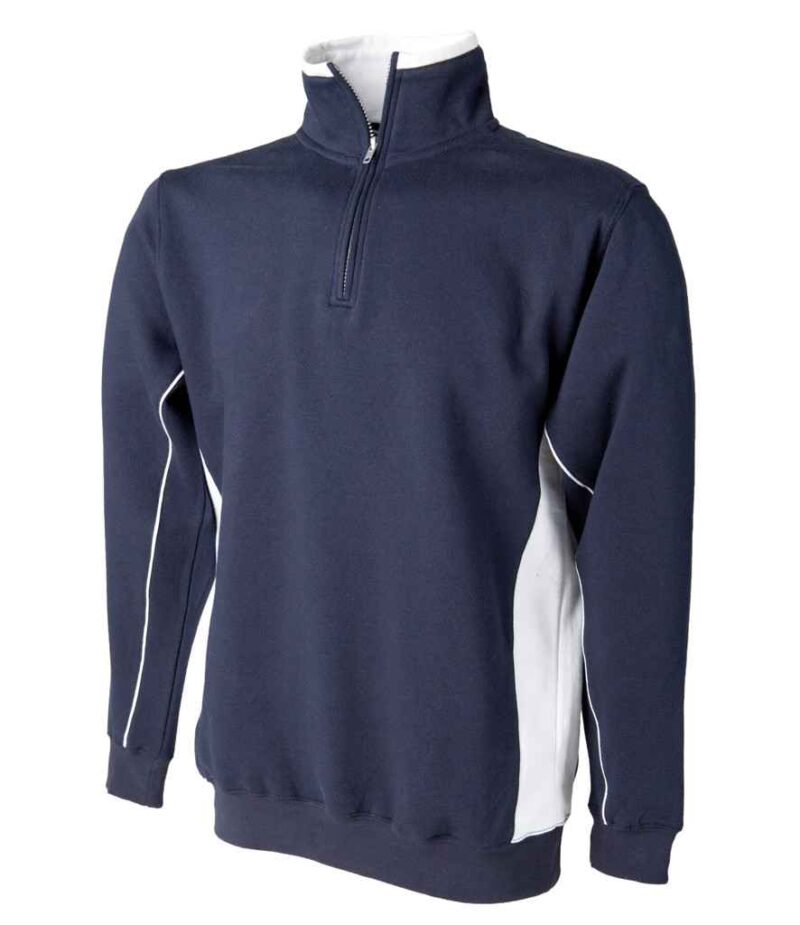 Finden and Hales Zip Neck Sweatshirt - Image 4