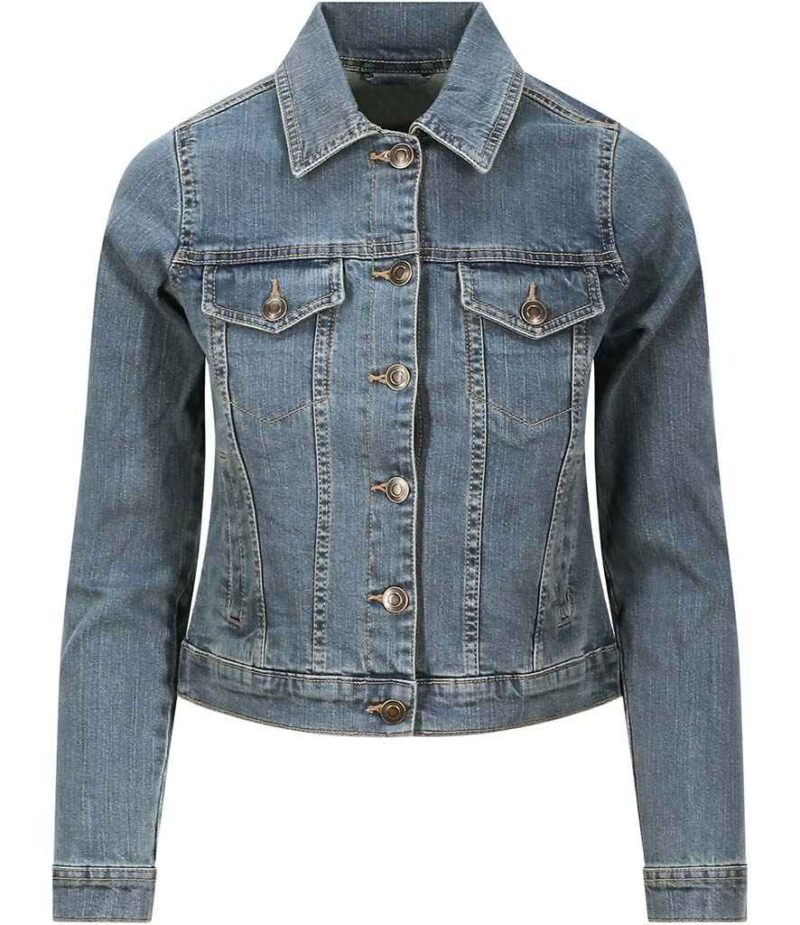 So Denim Ladies Olivia Denim Jacket - Image 5