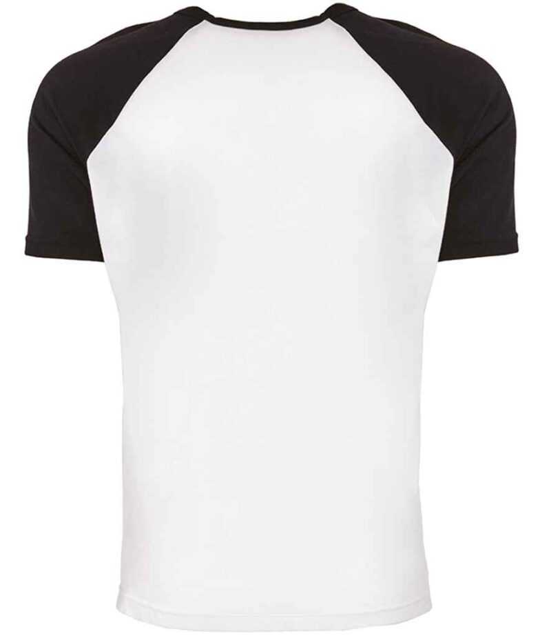 Next Level Apparel Unisex Contrast Cotton Raglan T-Shirt - Image 5