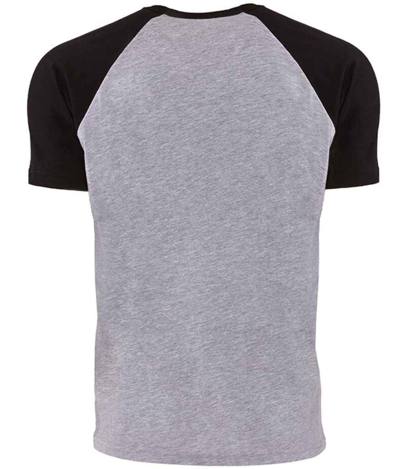 Next Level Apparel Unisex Contrast Cotton Raglan T-Shirt - Image 8