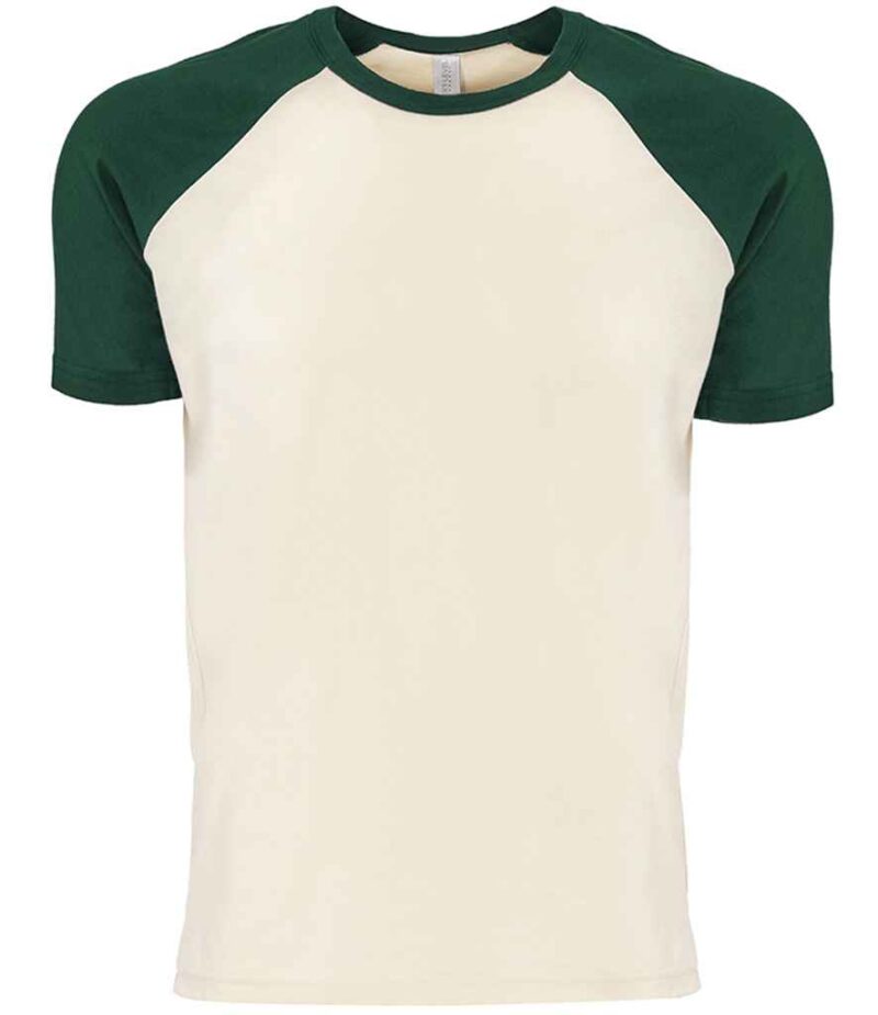 Next Level Apparel Unisex Contrast Cotton Raglan T-Shirt - Image 9