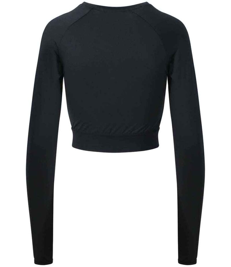 AWDis Ladies Cool Long Sleeve Crop Top - Image 4