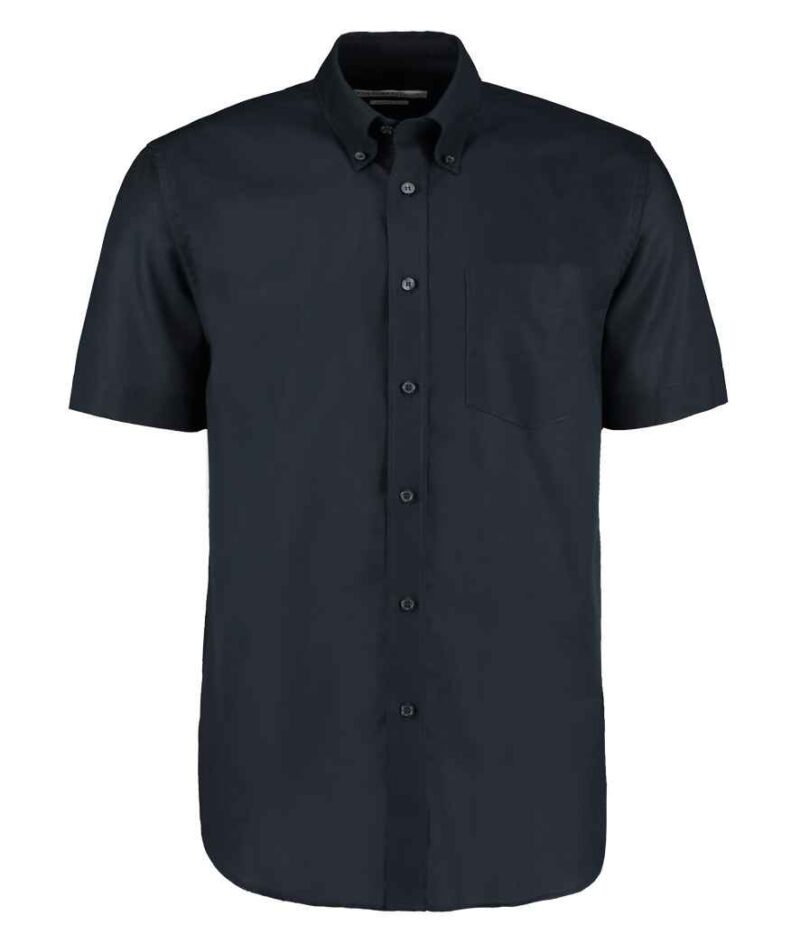 Kustom Kit Short Sleeve Classic Fit Workwear Oxford Shirt - Image 10