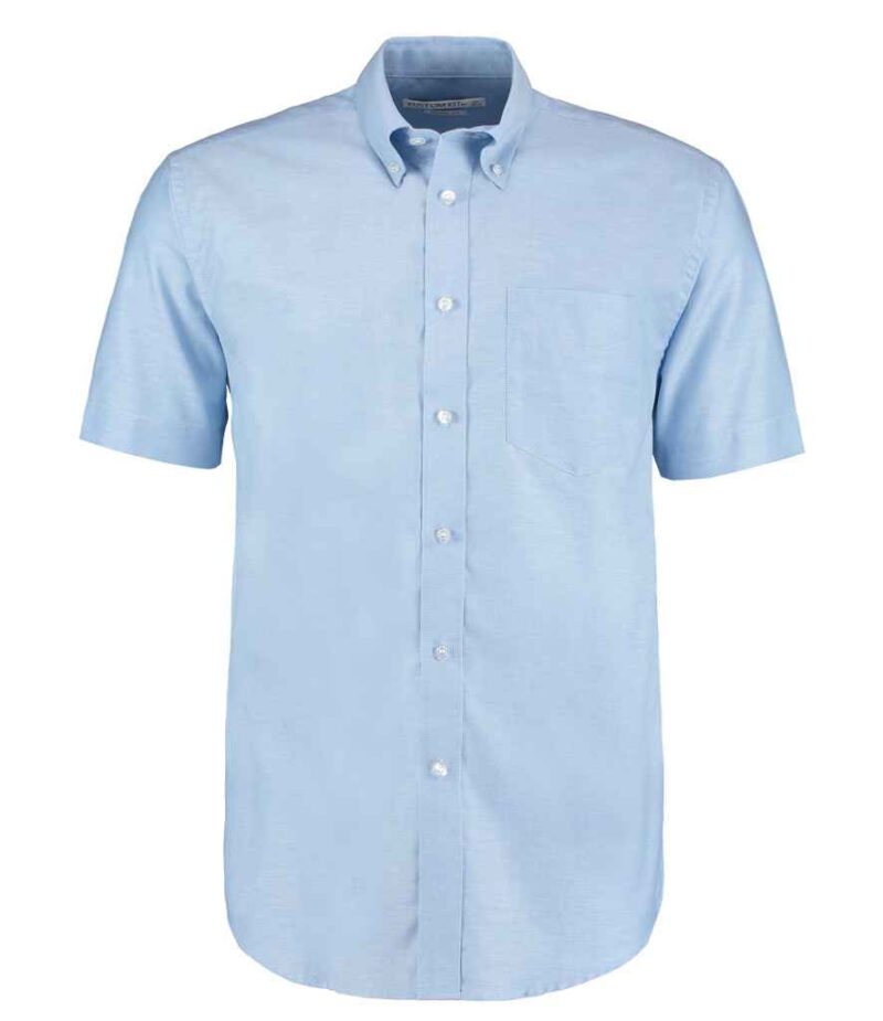 Kustom Kit Short Sleeve Classic Fit Workwear Oxford Shirt - Image 5