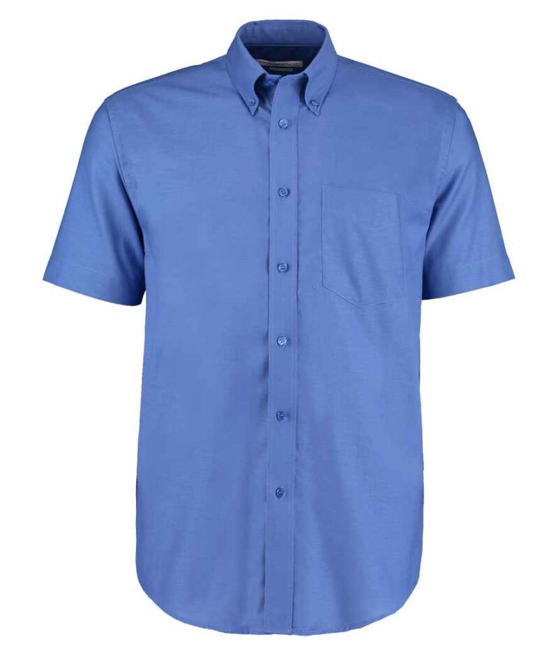 Kustom Kit Short Sleeve Classic Fit Workwear Oxford Shirt - Image 7