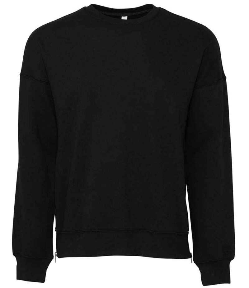 Canvas Unisex Sponge Fleece Drop Shoulder Sweatshirt - Image 4