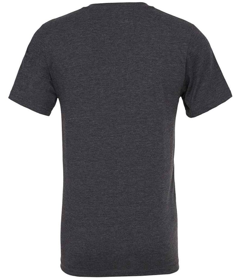 Canvas Unisex Heather CVC V Neck T-Shirt - Image 3